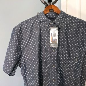 Eddie Bauer button down shirt NWT large